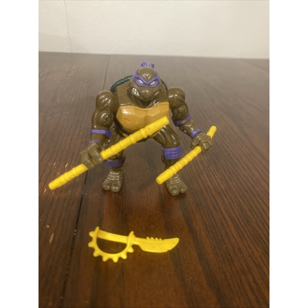 1996 Playmate‎ And Toys TMNT Coil Force Donatello Almost Complete